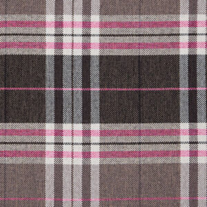 Panaz Hunter Check Charcoal Fuchsia