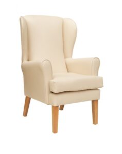Alisson Orthopedic high seat chair in Manhattan vinyl, Alisson high seat chair Lounge chair - Ready for dispatch today, www.homecarechairs.co.uk , high seat chairs, Fireside Chairs, high back chairs, wingback chair, elderly chairs.